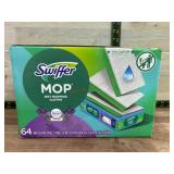 Swiffer Mop Wet Mopping Cloths, Lavender, 64 Ct