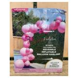 28-Piece Pink Reusable Balloon Garland Set