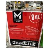 Translucent Plastic Containers with Lids