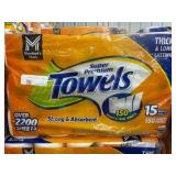 Pack of 15 Mega Roll Paper Towels