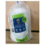 Pack of 200 White Snack and Dip Paper Bowls