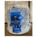 Pack of Ultra Paper Dinner Plates, 204 Count