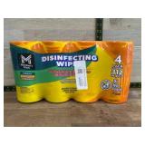 Disinfecting Wipes 4-Pack (312 Total Wipes)