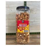 Peanut Butter Filled Pretzels in Plastic Jar