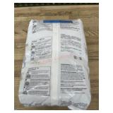 White Kitty Litter Bag With Instructions