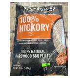 Bag of 100% Hickory Hardwood Pellets