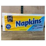 Pack of 300 Disposable Napkins