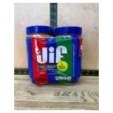 Jif Extra Crunchy Peanut Butter, Pack of 2