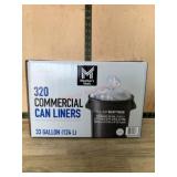 320 33-Gallon Commercial Can Liners