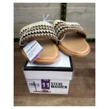 Steve Madden Woven Slide Sandals, Size 11