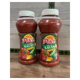 Two Bottles of Medium Chunky Salsa