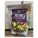 Seasoned Croutons Made With French Bread