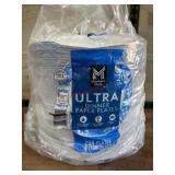 Pack of 204 Ultra Dinner Paper Plates