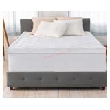 King-Size 4" Fiberfill & Gel Memory Foam Mattress