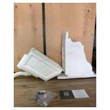 White Mayne Signature Plus Mail Post Pieces