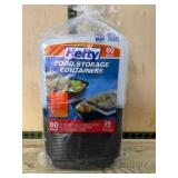 Hefty 60-Piece Food Storage Containers