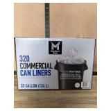 320 Commercial 33-Gallon Trash Can Liners
