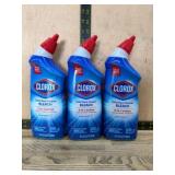 Clorox Toilet Bowl Cleaner Bleach, Set of 3