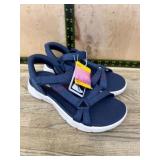 Skechers Navy Blue Athletic Sandals, Size 8