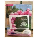 28-Piece Reusable Inflatable Balloon Garland