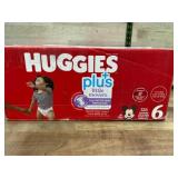 Huggies Plus Little Movers, Size 6, 126 Ct.