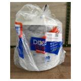Disposable Ultra Flexproof Paper Plates, 186-Count