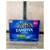86 Tampax Pearl Tampons