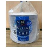 Pack of 204 Ultra Dinner Paper Plates
