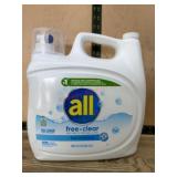 All Free Clear Laundry Detergent 166 Loads