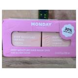 Deep Moisture Hair Mask Duo with Keratin