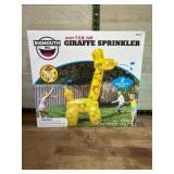 Inflatable Giraffe Sprinkler, 7.5 Feet Tall