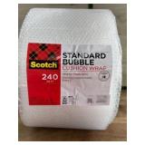 Scotch Standard Bubble Cushion Wrap, 240 Sq Ft