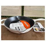 Le Creuset White Cast-Iron Skillet