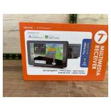 7-Inch Multimedia Receiver with GPS Navigation