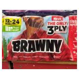 Brawny 3-Ply Paper Towels, 12 Rolls
