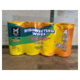 4-Pack Disinfecting Wipes, 312 Total Wipes