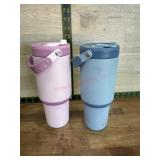 Two Insulated Drink Tumblers