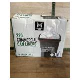 220 Commercial Can Liners, 50 Gallon Capacity