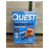Quest Protein Cookie Variety Pack, 12 Cookies