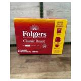 Folgers Classic Roast Ground Coffee Packets