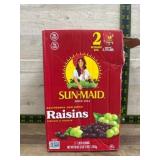 Sun-Maid California Sun-Dried Raisins, 2-Pack