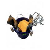 Tile Grout Tool and Sponge Bucket Set