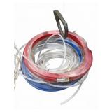 Coils of 1/2 Inch PEX Tubing Red, Blue, White