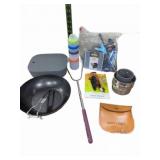 Camp Cookware and Utensil Assortment