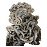 Heavy-Duty Steel Chain Lot