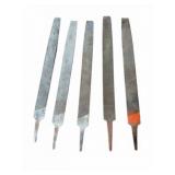 5 Assorted Flat Metal Files