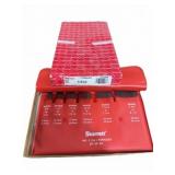 Starrett No. 5154L Parallel Set of 6