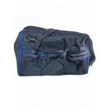 Black and Blue Canvas Tool Bag