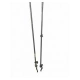 2 Metal Wood Clamps