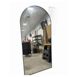 Free Standing 6' Tall Arched Mirror
